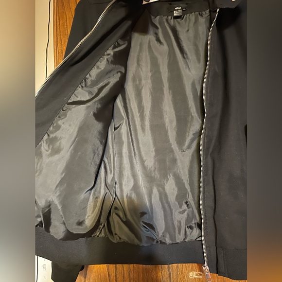 Men’s large H&M black jacket - Picture 5 of 8
